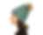 Thumbnail: Fur Pom Cable Knit Beanie