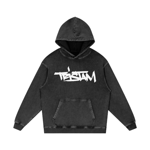TRISTAM Hoodie Acid Wash Oversize | YoMamaRice
