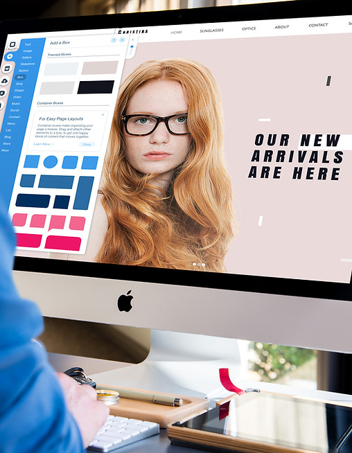 Designing Website Interface