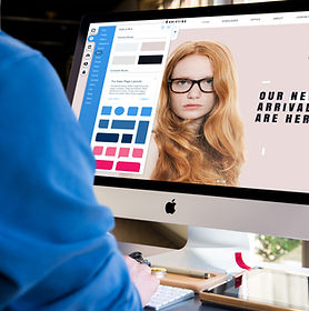 Developer looking on screen