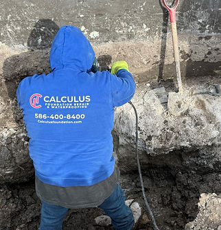 Troy Michigan Exterior Basement Waterproofing.jpg