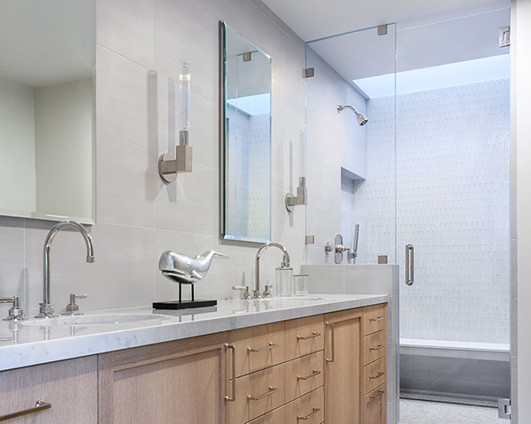 Kuiper glass shower tile general contrac - Tracery Builders