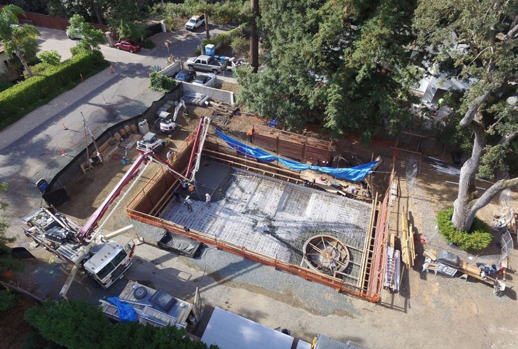 Foundation construction - Tracery Builders