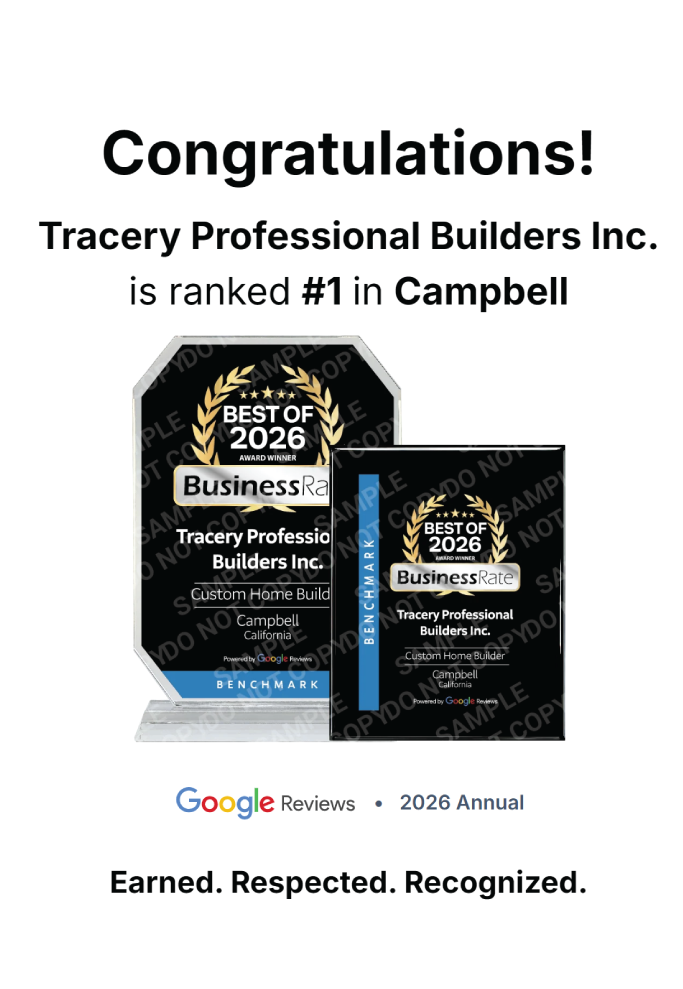 BusinessRate recognition, 2026 - Tracery Builders