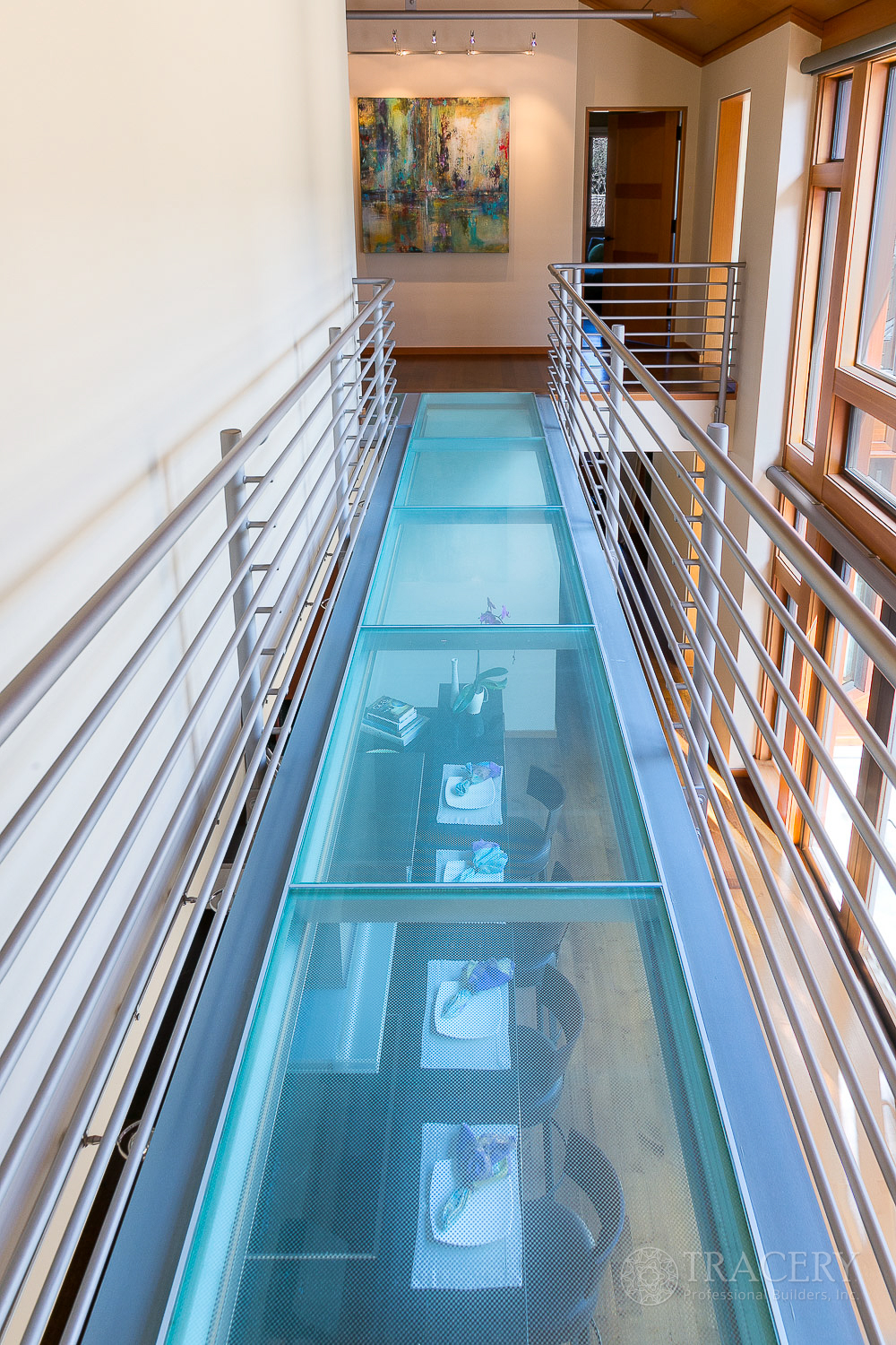 Barmetta glass catwalk - Tracery Builders