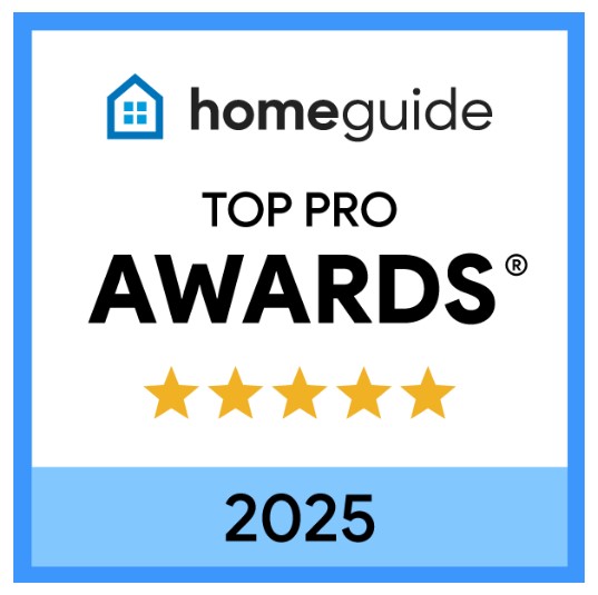 Homeguide 2025 award - Tracery Builders