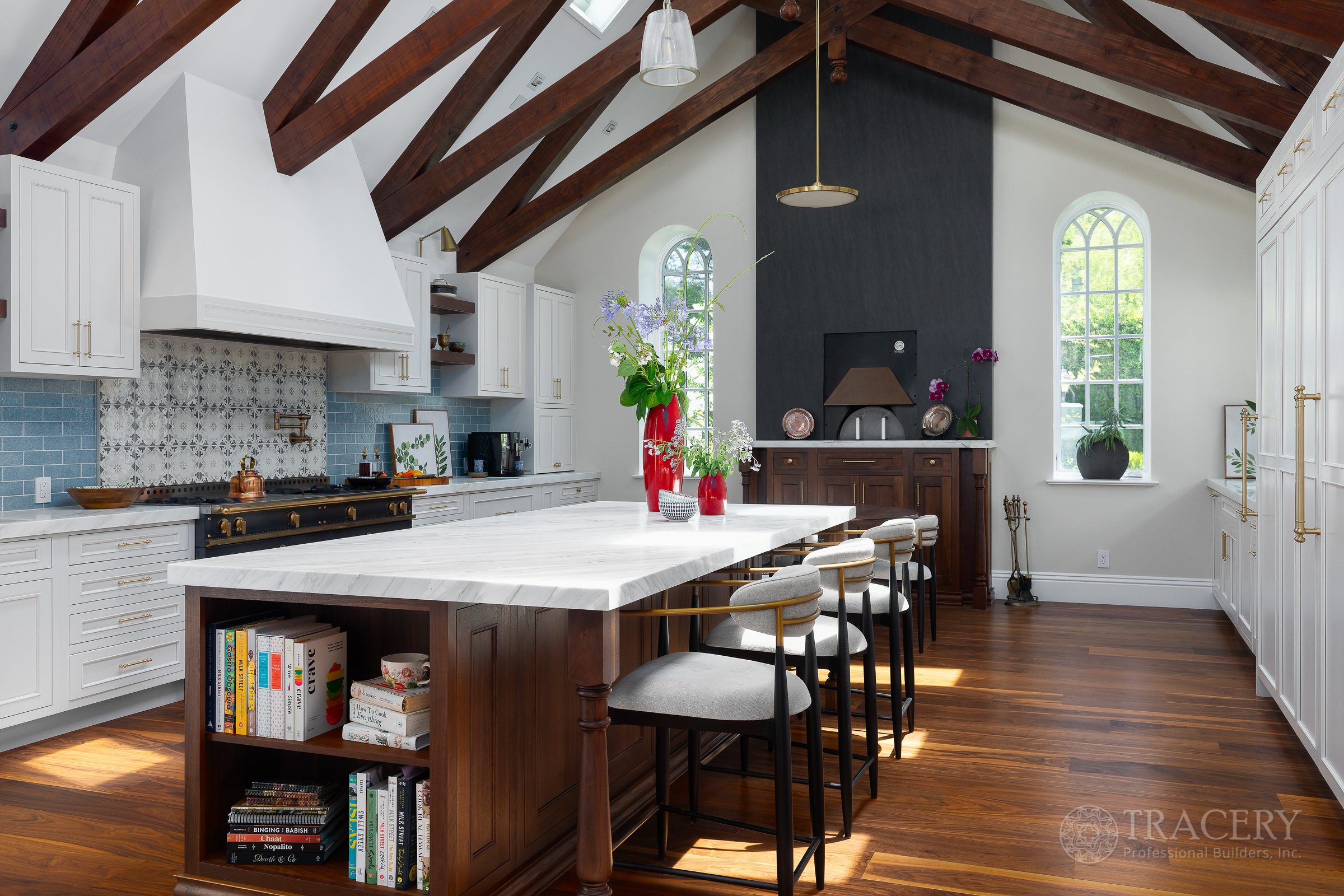 Old Ranch Road kitchen - Tracery Builders