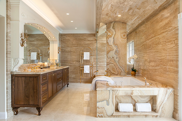 Sohail master bath remodel general contr - Tracery Builders