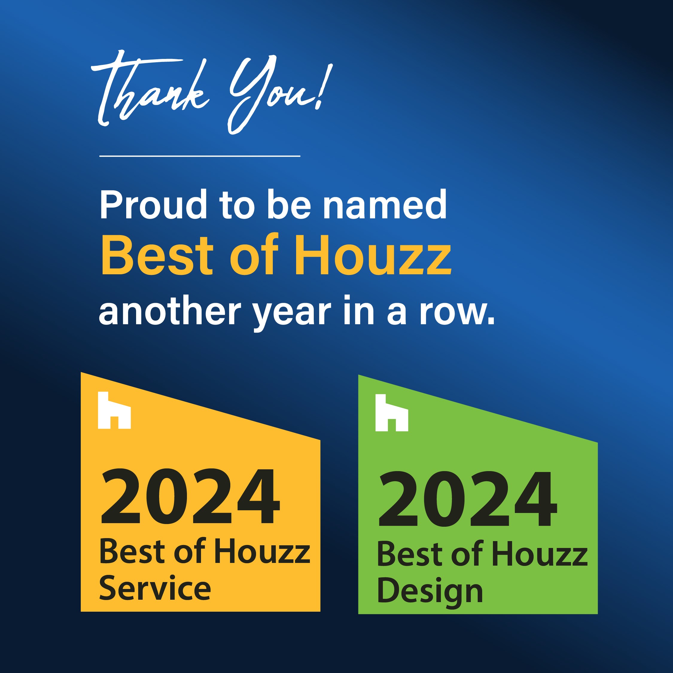 Best of Houzz 2024-01 - Tracery Builders