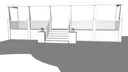 Front porch concept sketch