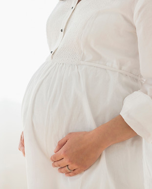 Pregnant Woman Smiling