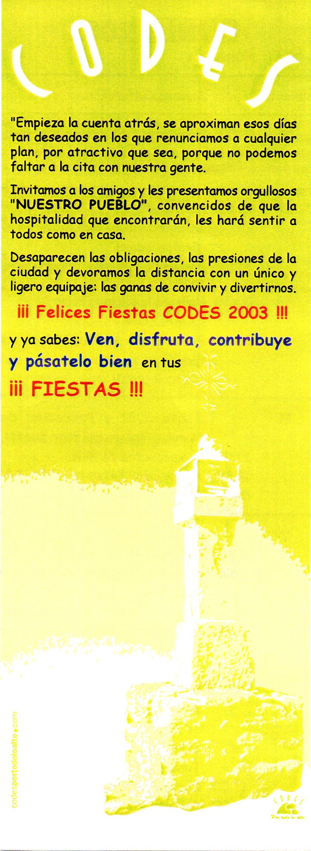 Programa Fiestas 2003a