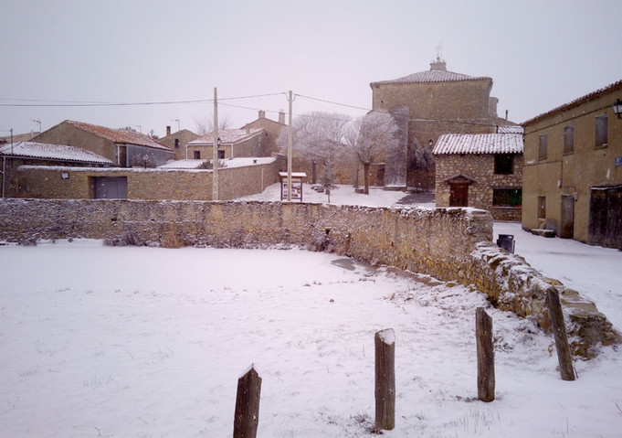 LLEGÓ LA NIEVE...!!