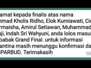 SELAMAT KEPADA 6 GRAND FINALIS LUMAJANG MENCARI BINTANG