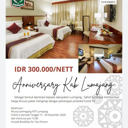 PROMO!!!! Merayakan Hari Jadi Kabupaten Lumajang