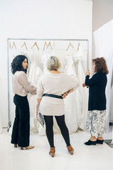 Luxury bridal gown designers preparing for new york bridal market