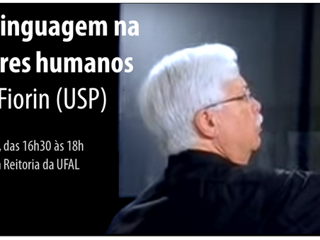 José Luiz Fiorin (USP) na X Semana de Letras