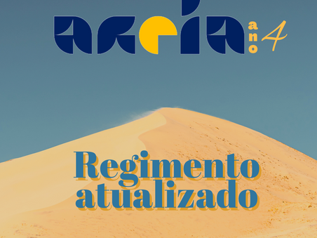 Regimento da Revista Areia