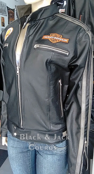 jaqueta de couro personalizada