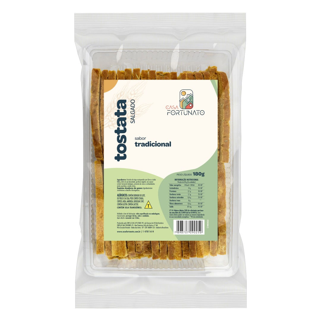 TOSTATA SABOR TRADICIONAL - 180G