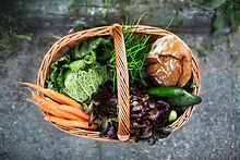 Fresh Vegetable in Basket