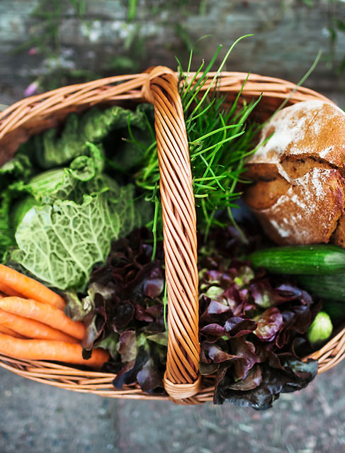 Fresh Vegetable in Basket
