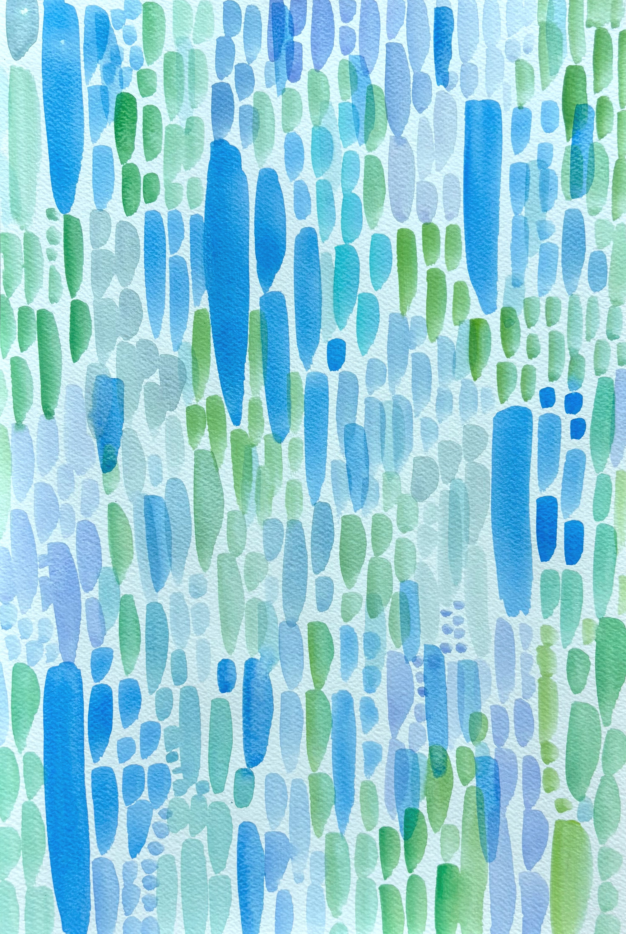 Coastal Showers - 12x18