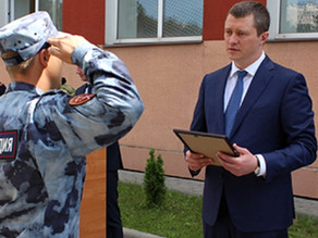 Росгвардейцев наградили за обеспечение безопасности на чемпионате мира