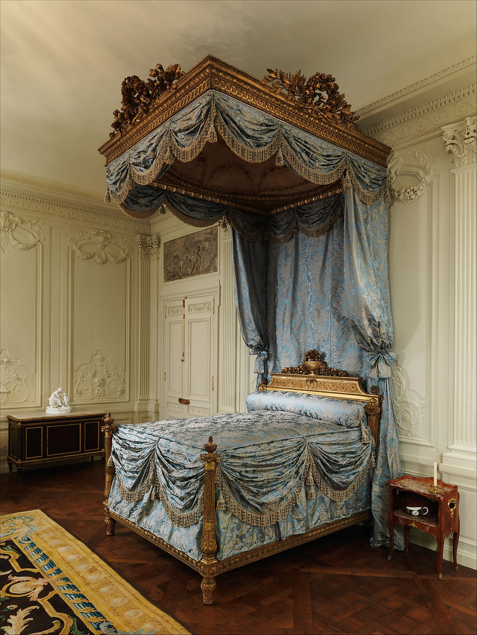 18th century tester bed, Metropolitan Museum of Art