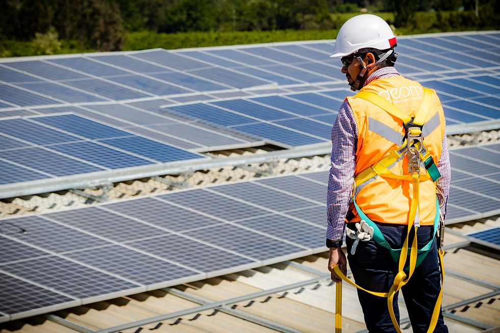 Construcción Planta Solar Tuncahue 5