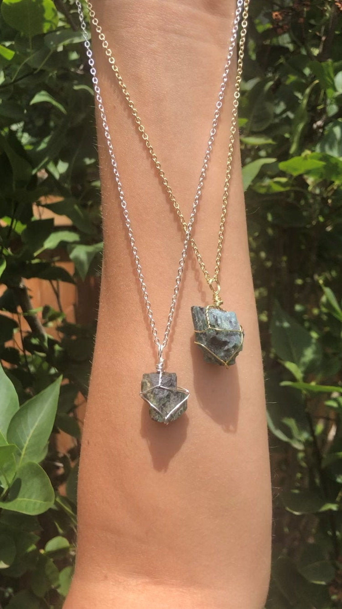 Green Tourmaline (Verdelite) Necklace