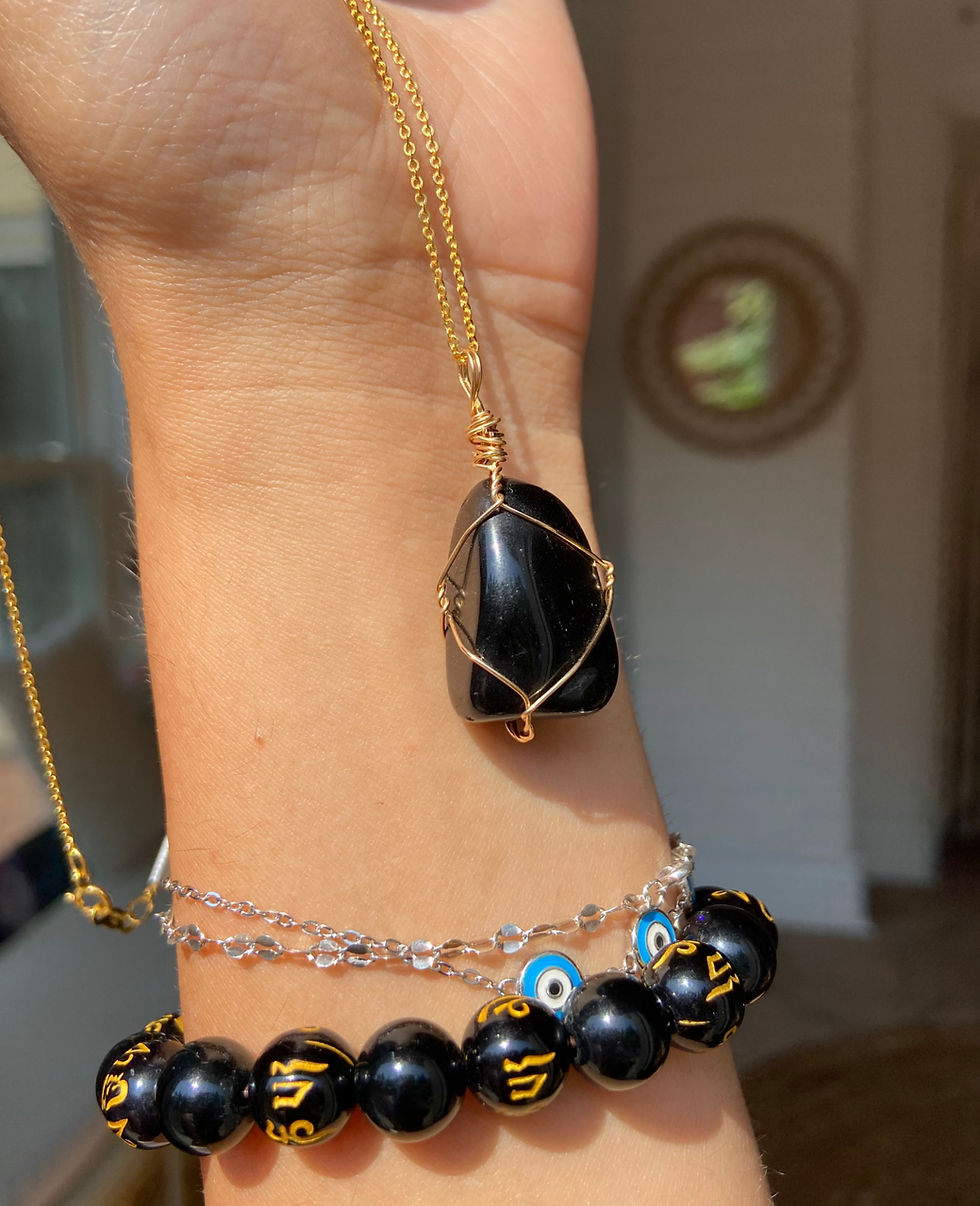 Thumbnail: Black Obsidian Necklace
