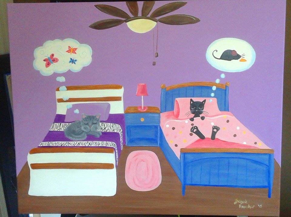 Sleeping cats