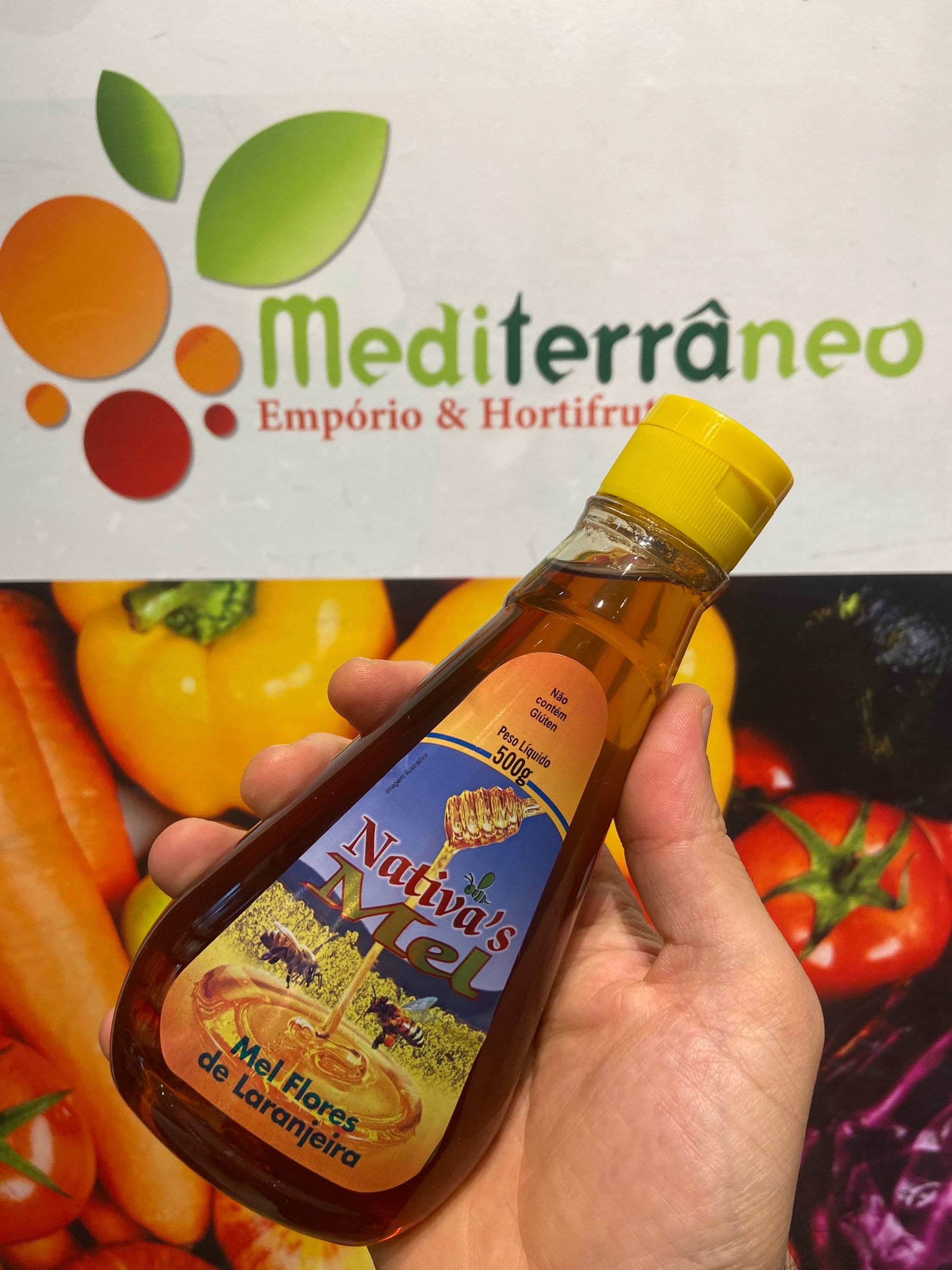 Mel puro florada laranjeira Nativa’s 500g