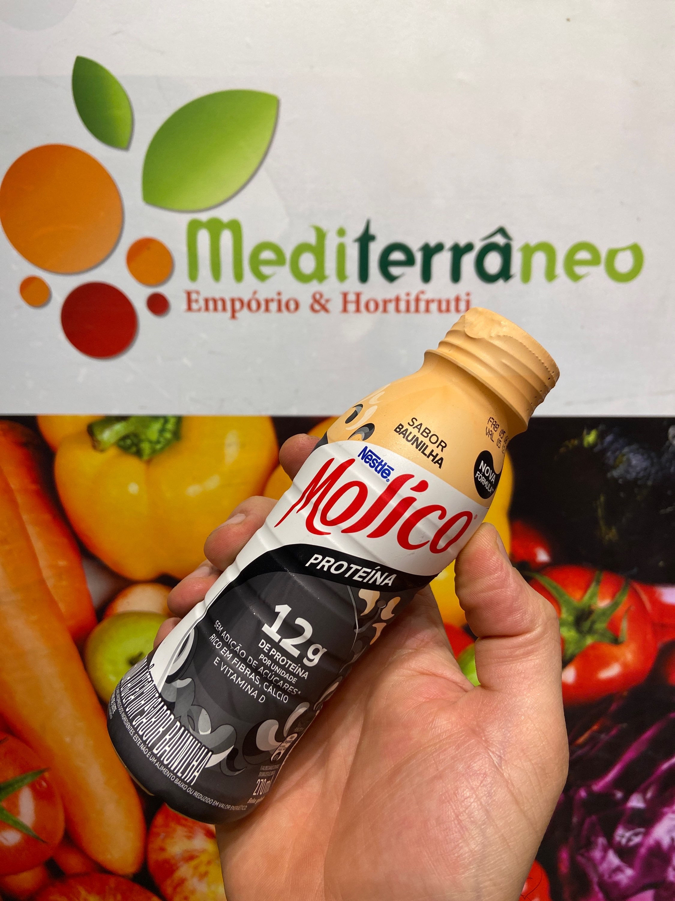 Bebida láctea sabor baunilha Molico 270ml 