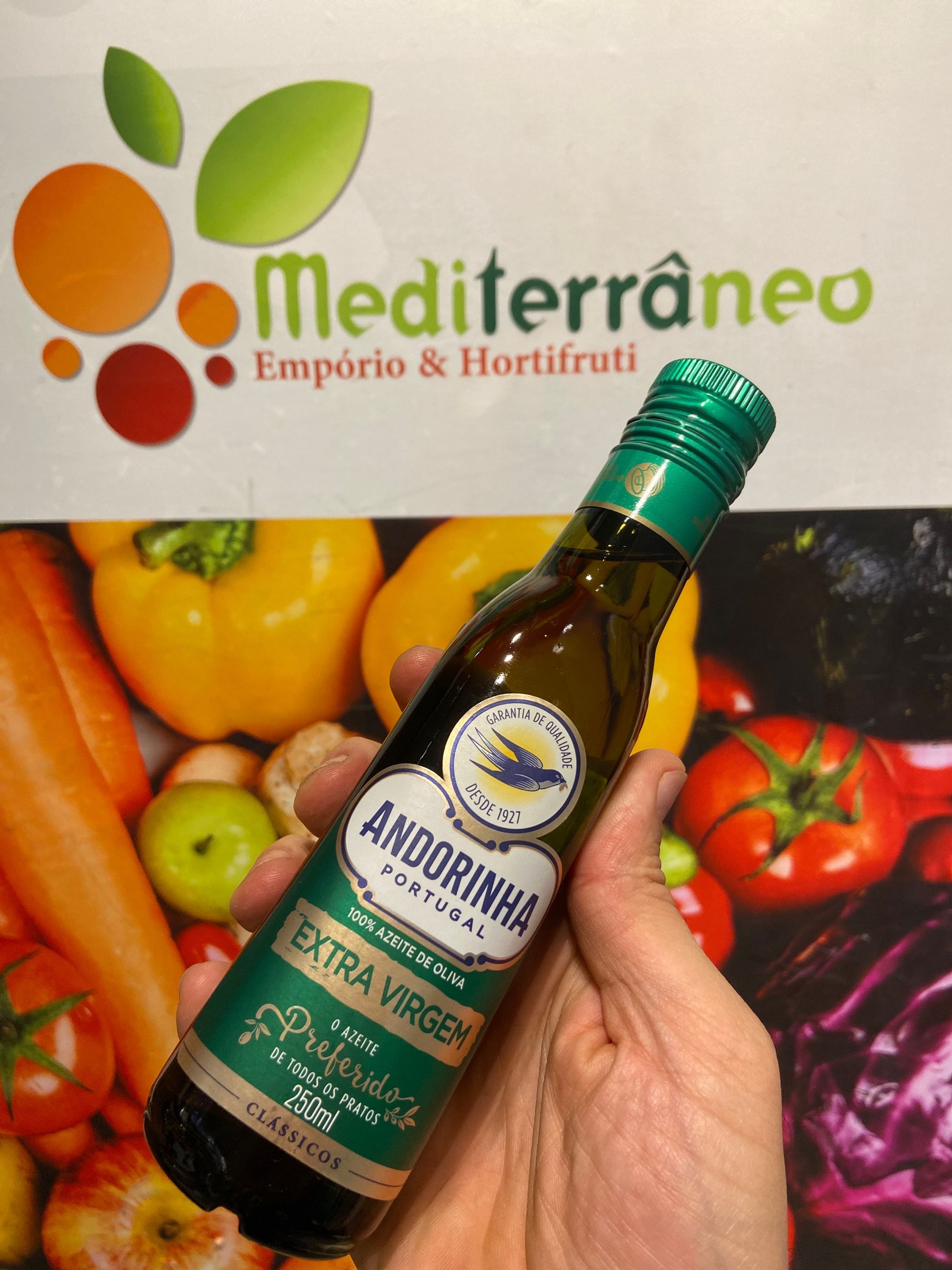 Azeite de oliva extra virgem Andorinha 250ml