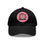 Thumbnail: Dad Hat with Leather Patch (Round)
