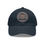 Thumbnail: Dad Hat with Leather Patch (Round)