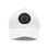 Thumbnail: Dad Hat with Leather Patch (Round)