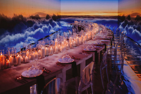 luxury wedding decoration at st regis bahia beach puerto rico