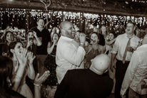wedding guest singing