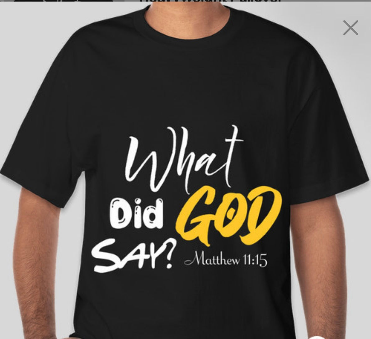 God Say T-Shirt