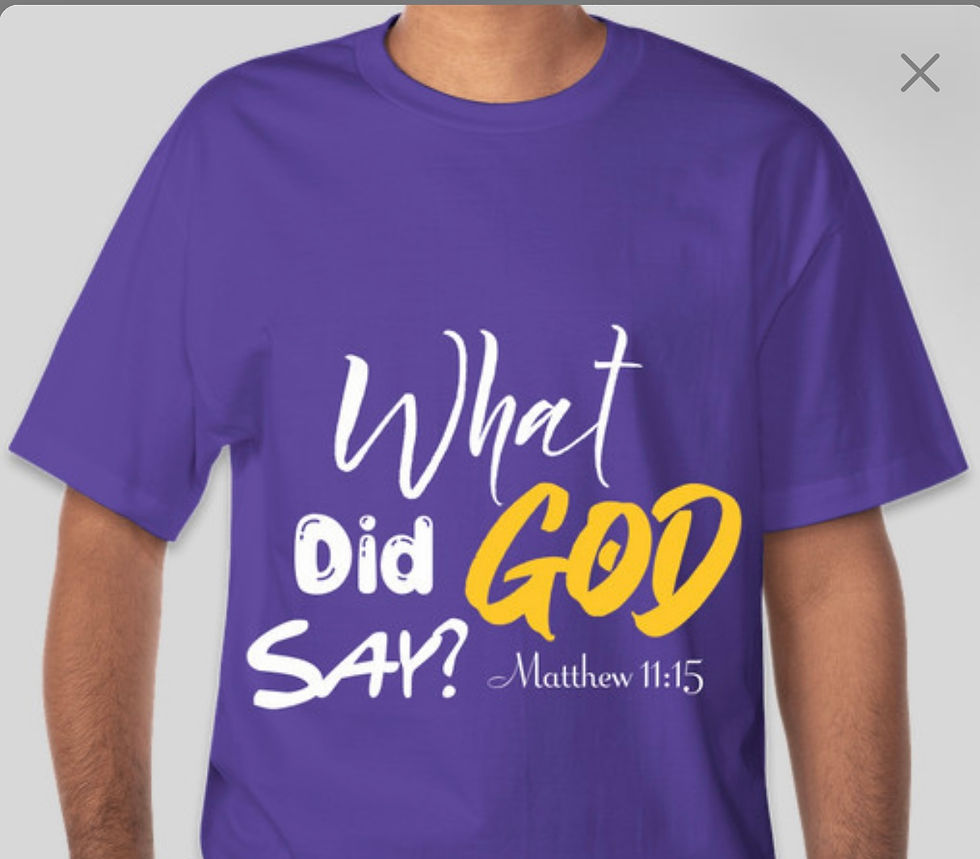 Thumbnail: God Say T-Shirt