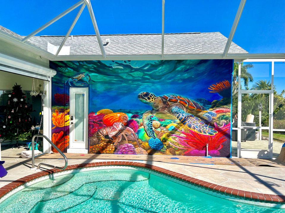 Turtle Pool Enclosure