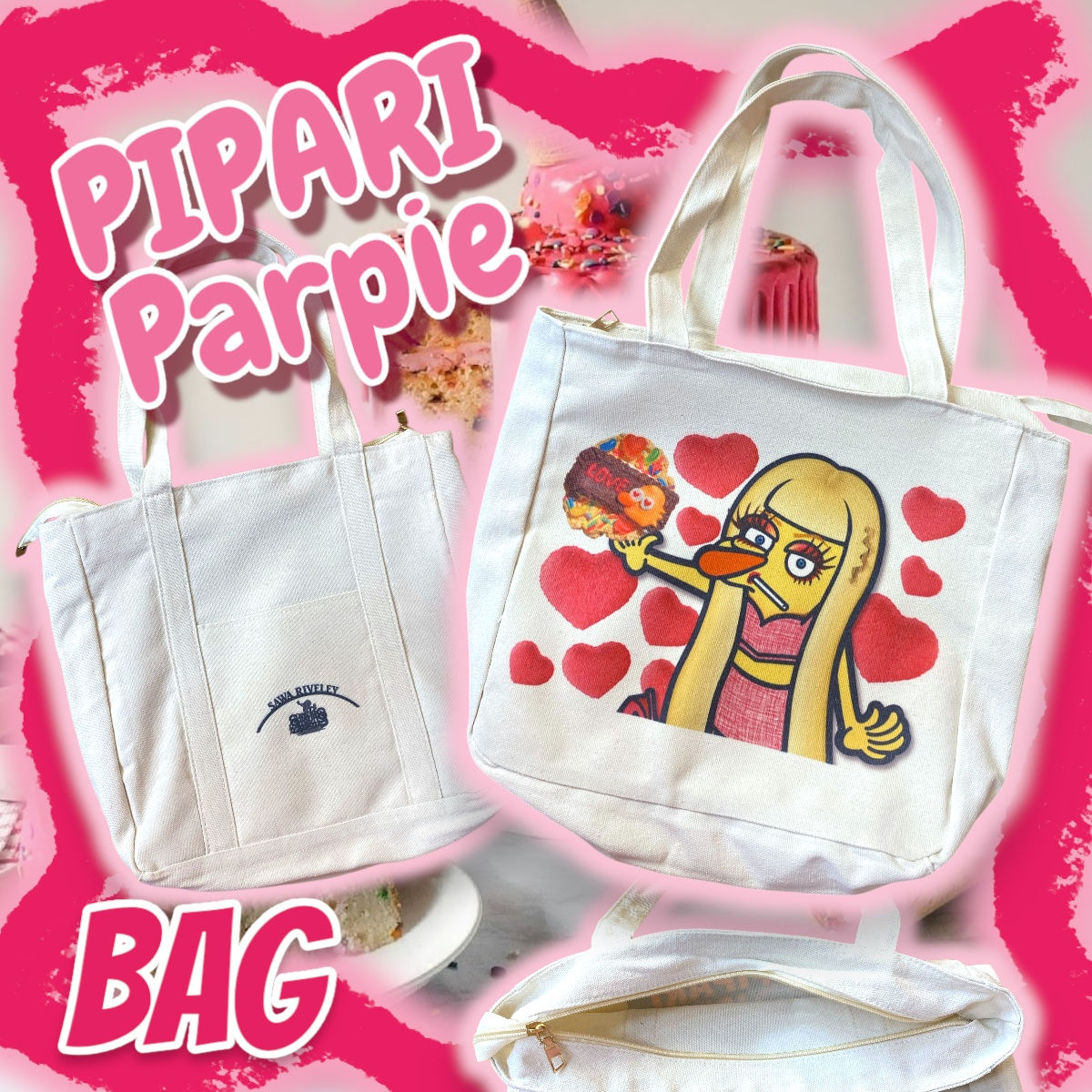 ☑︎パーピーピー便利サイズバッグ😍💗❣️