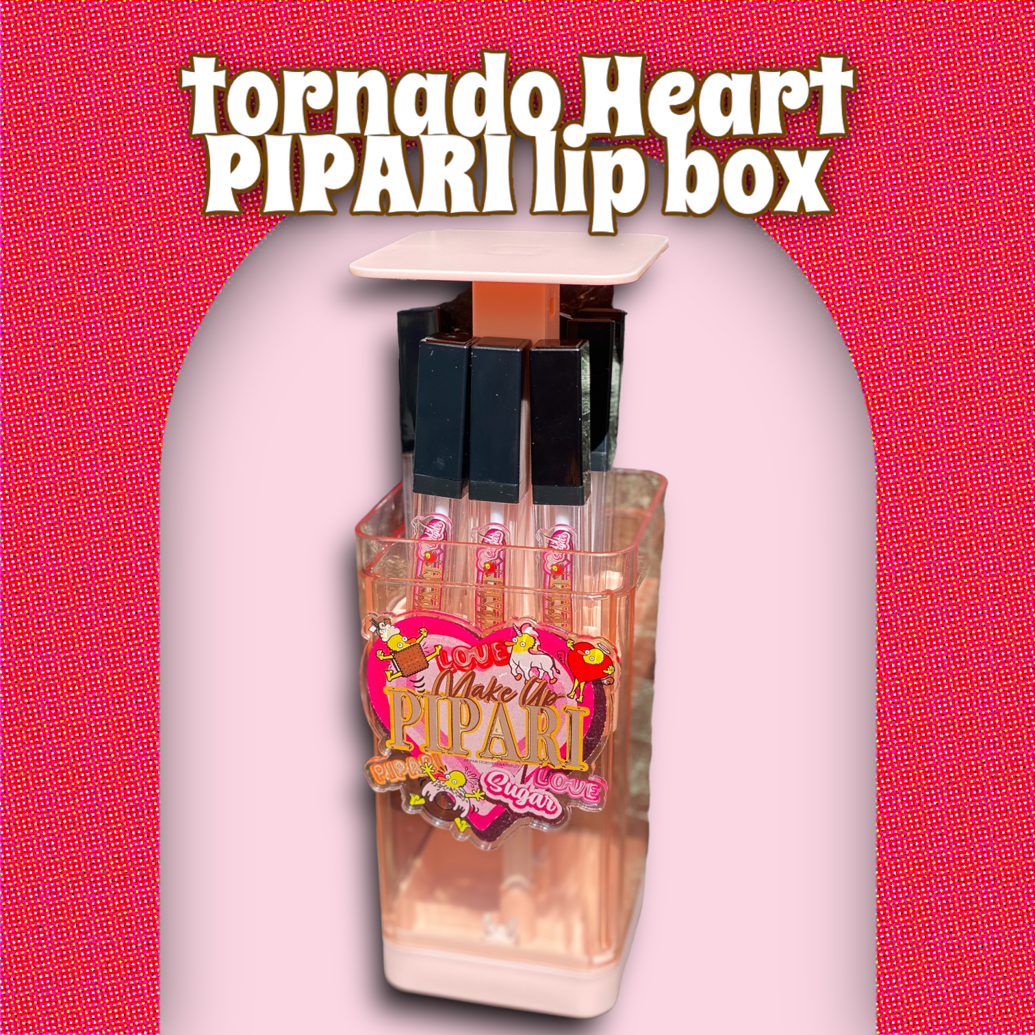 ☑︎【限定発売】ぴぱりリップ収納BOX🌈