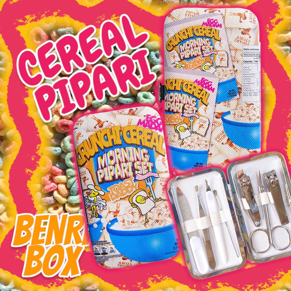 ☑︎シリアルぴぱり便利爪ケアBox🫶🏻🥣💞🌈