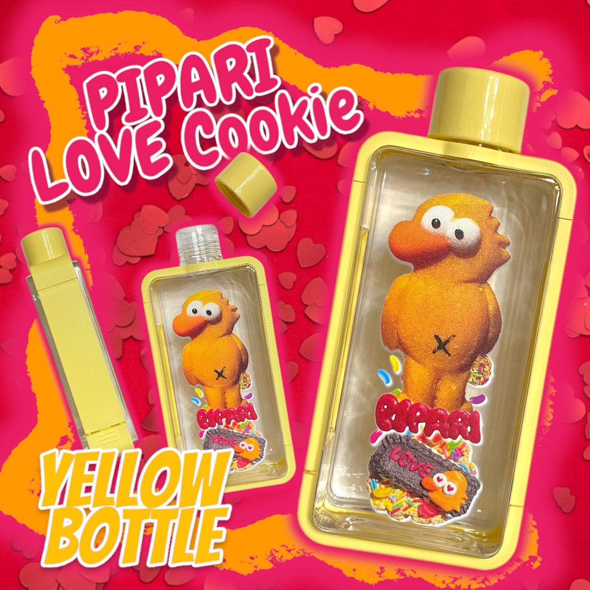 ☑︎カラフル小デブクッキーぴぱりスタイリッシュボトル🧡🫶🌈🍪