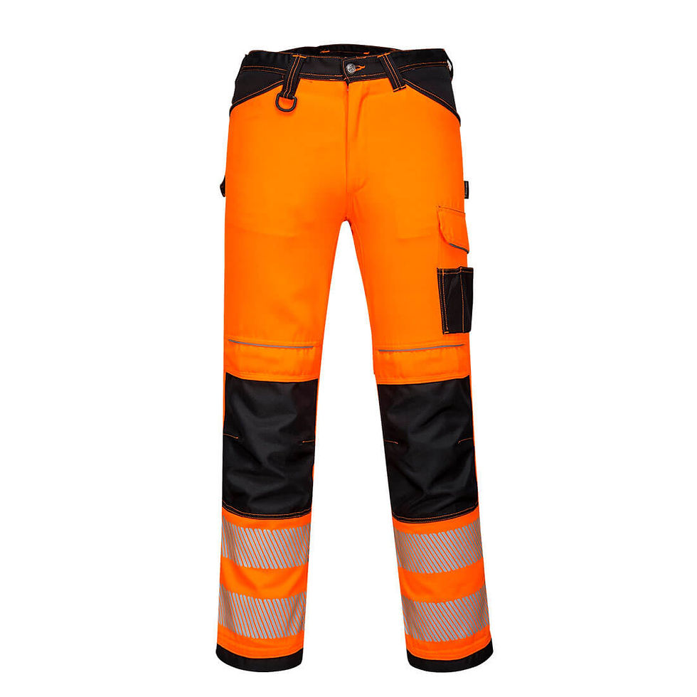 Thumbnail: PW3 Hi-Vis Women's Stretch Work Trousers - PW385