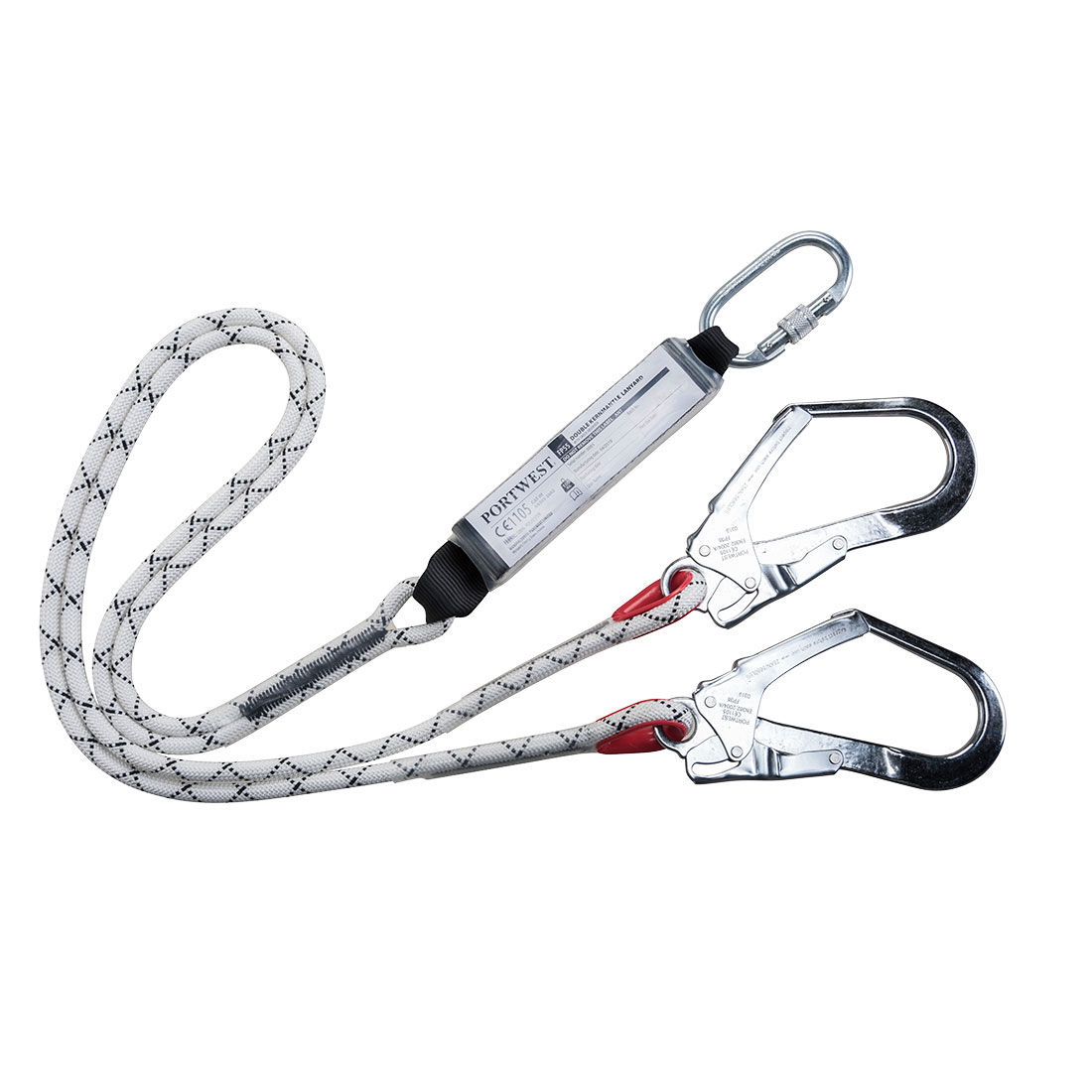 Double Kernmantle 1.8m Lanyard With Shock Absorber - FP55